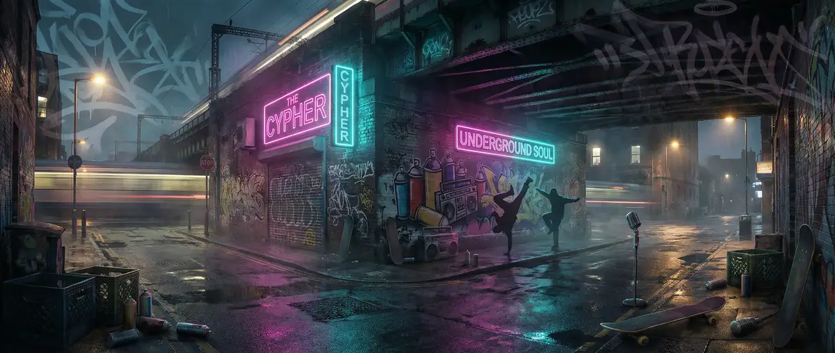 善良的小姨子 - 城市街头文化夜景